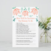 Papier Pink Tulip Comme vous connaissez bien le jeu baby (Debout devant)