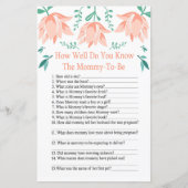 Papier Pink Tulip Comme vous connaissez bien le jeu baby (Devant)