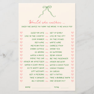 Papier Pink vert manuscrit aurait-elle préféré