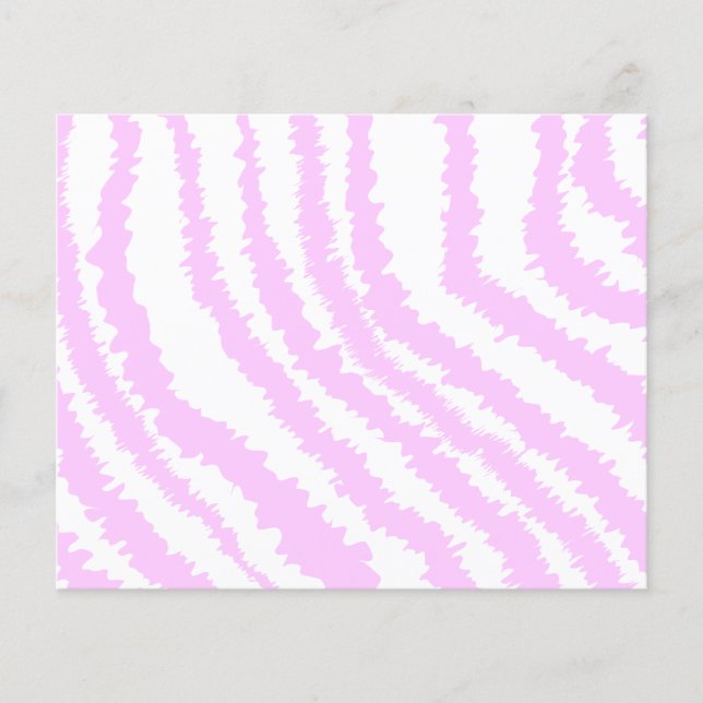 Papier Pink Zebra Print, Motif animal. (Devant)