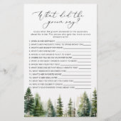 Papier Pins Qu'a dit le marié douche nuptiale (Devant)