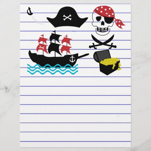 Papier Pirates (Devant)