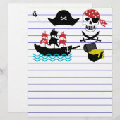 Papier Pirates (Devant / Derrière)