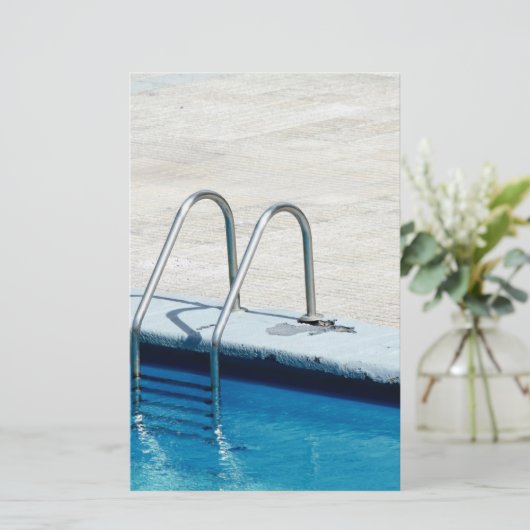 Papier Piscine (Debout devant)