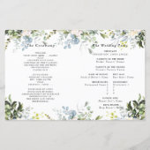 Papier PixDezines Aquarelle Dusty Blue Gum Eucalyptus (Dos)