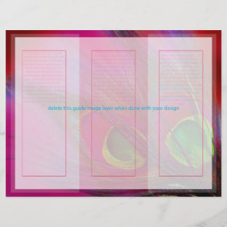 Papier PixDezines Psychedelic Peacock, Customisez-Le !