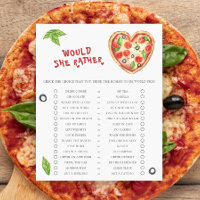 Pizza baby shower Voudrait-Elle Plutôt Jouer