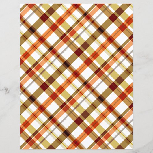 Papier Plaid Automne (Dos)