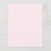 Papier Plairaient-Ils Plutôt Floral Fête des mariées Part (Dos)