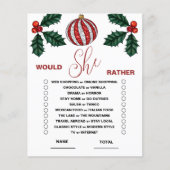 Papier Plairait-Elle À Jouer À La Mariée D'Hiver ? (Devant)