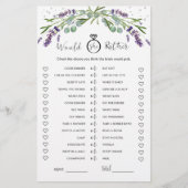 Papier Plairait-Elle Plutôt Lavender Eucalyptus jeu nupti (Devant)