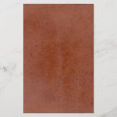 Papier Plairait-Elle Plutôt Terracotta Floral Bride Jeu (Dos)