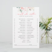 Papier Plairait-Elle Plutôt Vert Floral Rose Jeu De Maria (Debout devant)