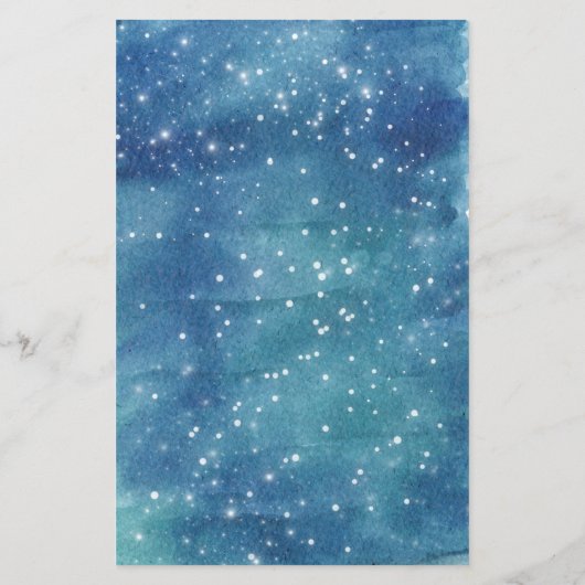 Papier Planètes Espace Extérieur Baby shower Mot (Dos)