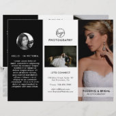 Papier Plaquette Commerciale de Photographie Moderne (Devant / Derrière)