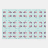 Papier plat à enveloppement de fils et d'aiguilles (Devant 2)