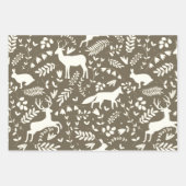 Papier plat à enveloppement de Noël classique (Devant 2)