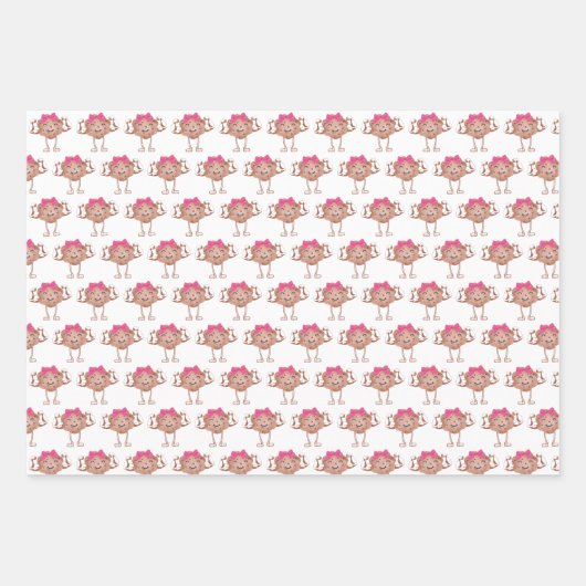 Papier plat à papier à enveloppement de biscuits r (Devant 2)