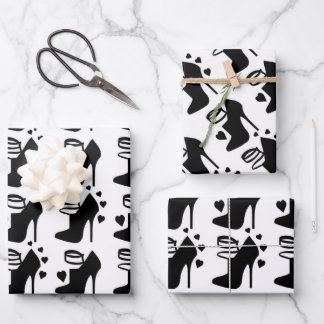 Papier plat de papier à enveloppement de chaussure