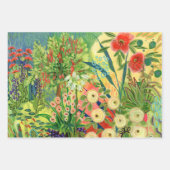 Papier plat de papier de recouvrement du jardin du (Devant)