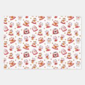 Papier plat de papier d'emballage design asiatique (Devant 2)