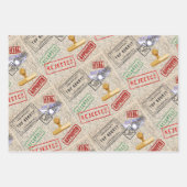 Papier plat de papier d'emballage postfranchissant (Devant 3)