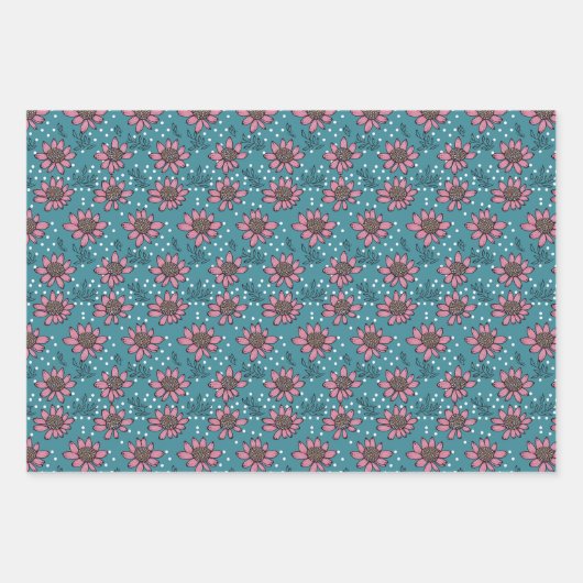 Papier plat de papier d'enveloppement à points aut (Devant)