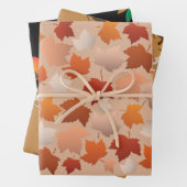 Papier plat de papier d'enveloppement à thème d'au (En situation)