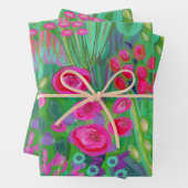 Papier plat de papier d'enveloppement de jardin lu (En situation)