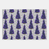 Papier plat de papier d'enveloppement de Noël Jeu  (Devant)