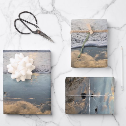 Papier plat de recouvrement de coucher de soleil d (Recto)