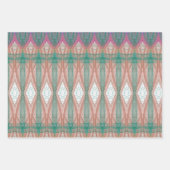 Papier plat d'emballage d'inspiration marocaine (Devant)