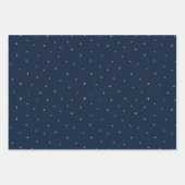 Papier plat Disco Christmas Wrapper Set de 3 (Devant)