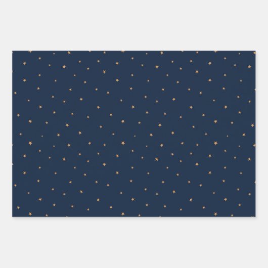 Papier plat Disco Christmas Wrapper Set de 3 (Devant)