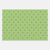 Papier plat et points à envelopper de Noël (Devant 2)