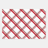 Papier plat et points à envelopper de Noël (Devant)