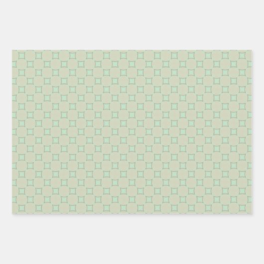 Papier plat Peachy Mint Magic Wrapper Set (Devant 2)
