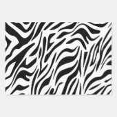 Papier plat Poster de animal Zebra (Devant)