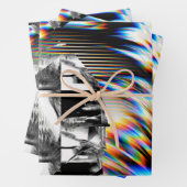 Papier plat Rainbow Assault Wrapault Set de 3 feui (En situation)