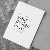 Papier plat Votre conception Téléchargez 8,5 po x 