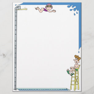 Papier Plongée dans la poule à lettres