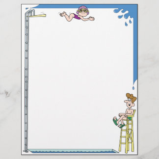 Papier Plongée dans la poule à lettres