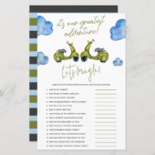 Papier Plus Grande Aventure, Scooter, Jeu de Fête de Fian (Devant / Derrière)