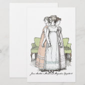 Papier Plus jeune et plus grand, Jane Austen Pride & Préj (Devant / Derrière)