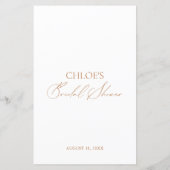 Papier Plus ou moins ? Jeu de Fête des mariées blanc élég (Dos)