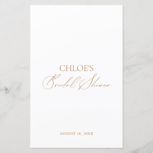 Papier Plus ou moins ? Jeu de Fête des mariées blanc élég (Dos)