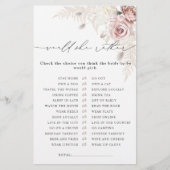 Papier Plutôt Dusty Rose Fête des mariées Jeu (Devant)