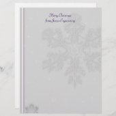 Papier Pneus blancs sur argent avec Arrière - plan violet (Devant / Derrière)