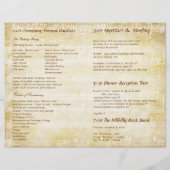 Papier Poche de forêt enchantée Arbre à conte de fées flo (Dos)