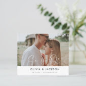 Papier Poche du budget en blanc Enregistrer la photo de l (Debout devant)